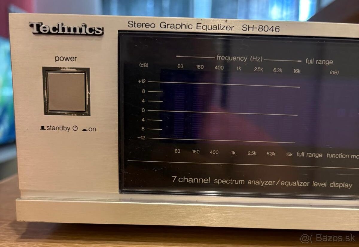 Predám klasický eqalizer Technics SH8046 - 2