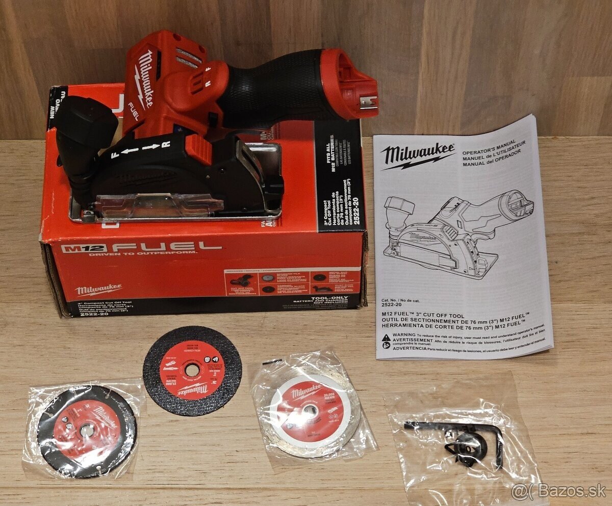 Milwaukee M12FCOT rezačka - 2