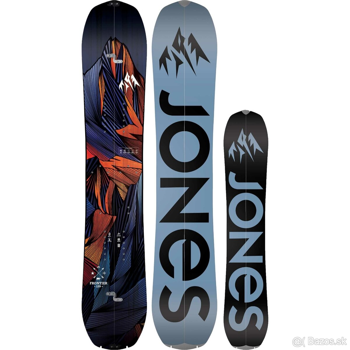 Splitboardový set – Jones Frontier + VÝBAVA - 2