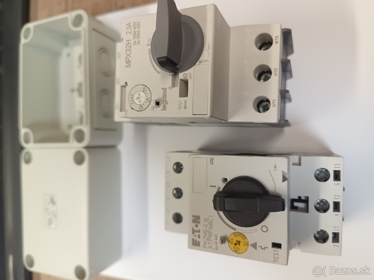 motorový spúšťač Legrand MPX3 - 2