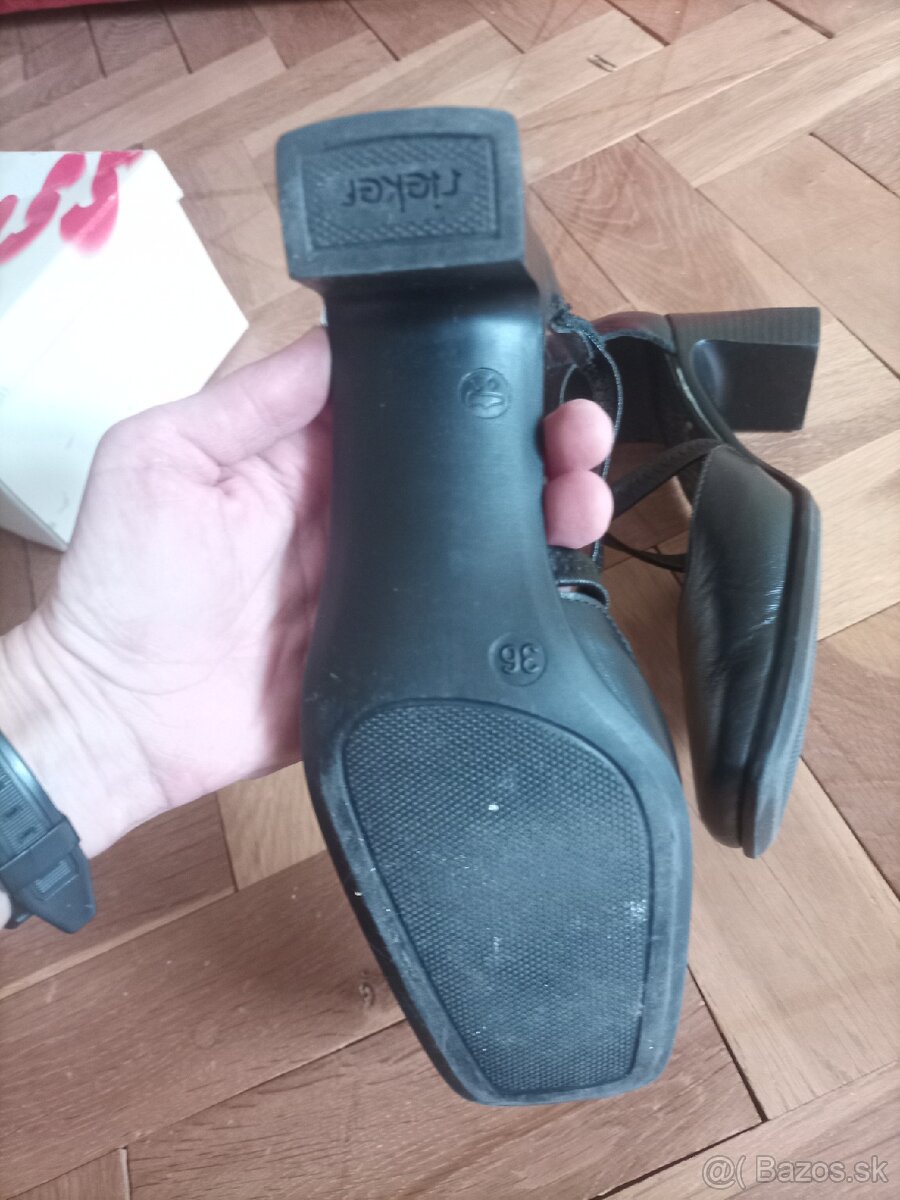 Kožené lodičky veľ. 38 - 2