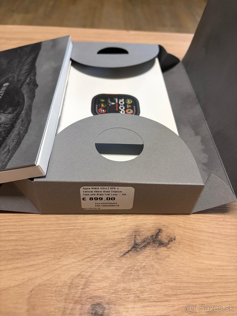 Apple Watch Ultra 2 GPS Cellular 49mm Black Titanium Case - 2