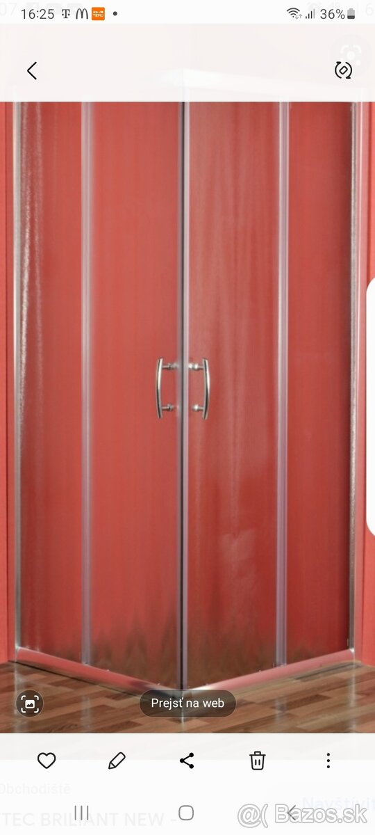 Sprchovy kut 90x90 - 2