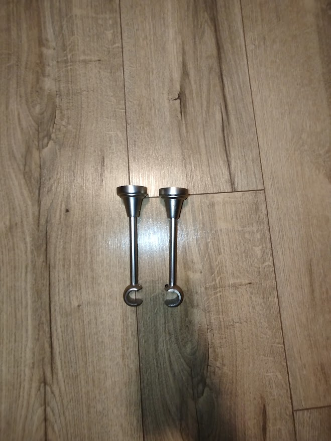 Garniža 2 m matný chróm - 2