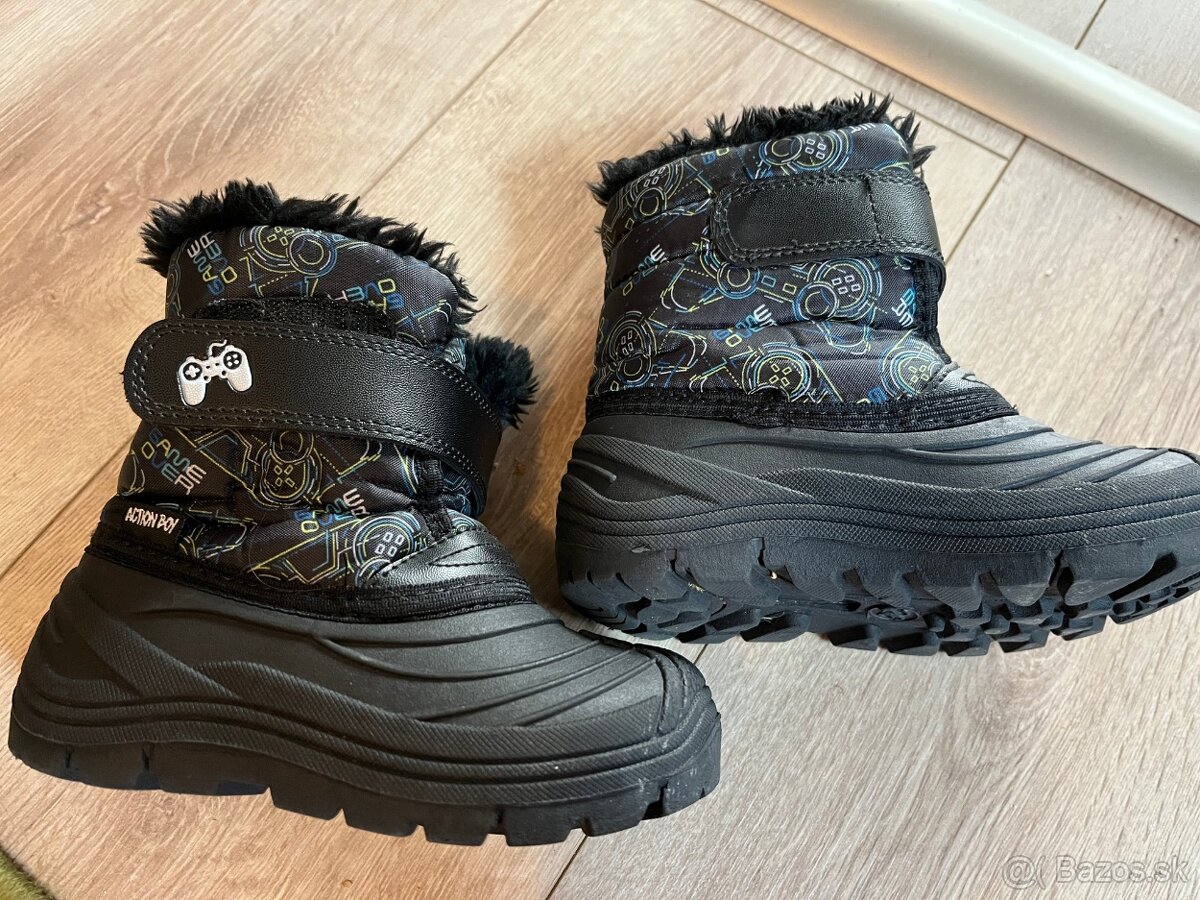 Chlapčenské čižmy action boy 26 - 2
