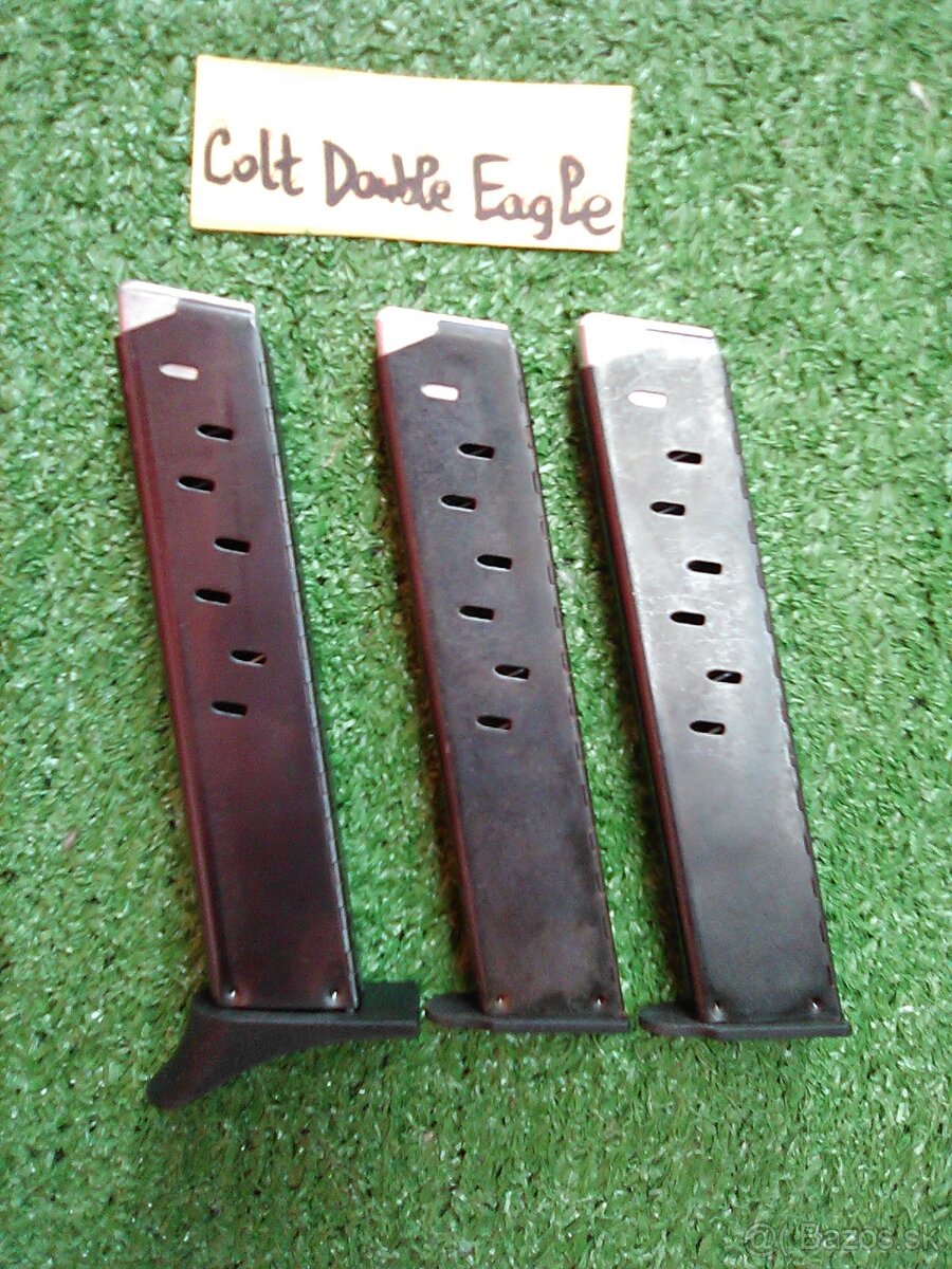 3 ks zásobníkov pre plynovku Colt Double Eagle,kal.9mm P.A.K - 2