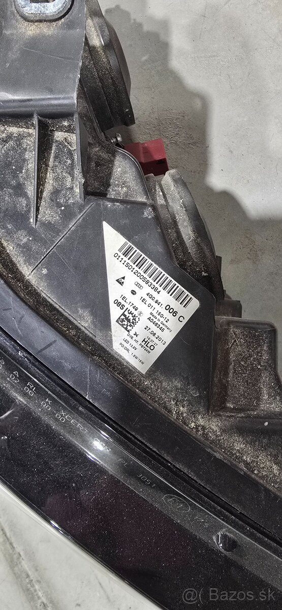 svetlo Audi A6 C7 xenón - 2