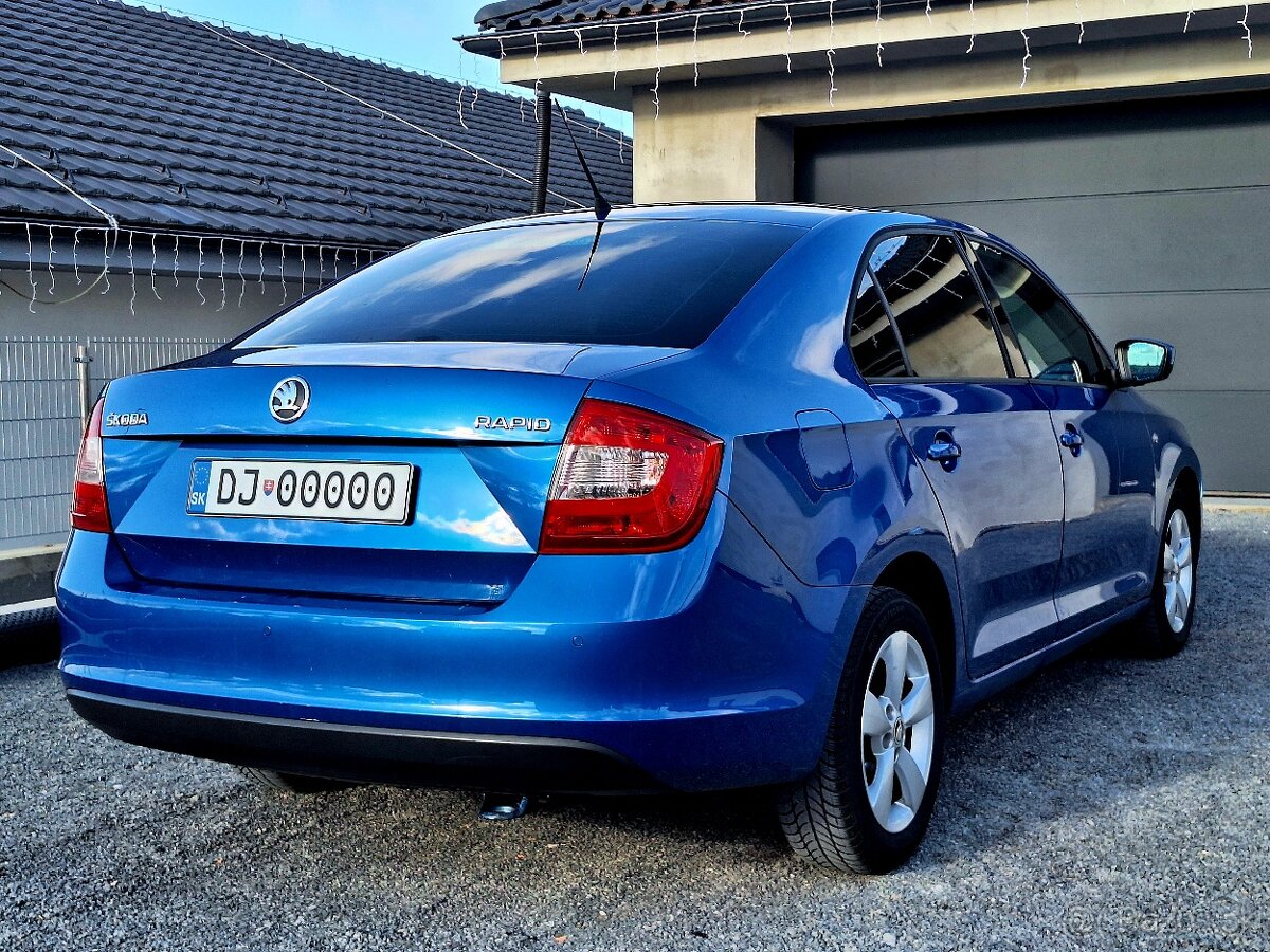 ŠKODA RAPID 1.6TDI KÚPENÉ V SR + TOP STAV - 2