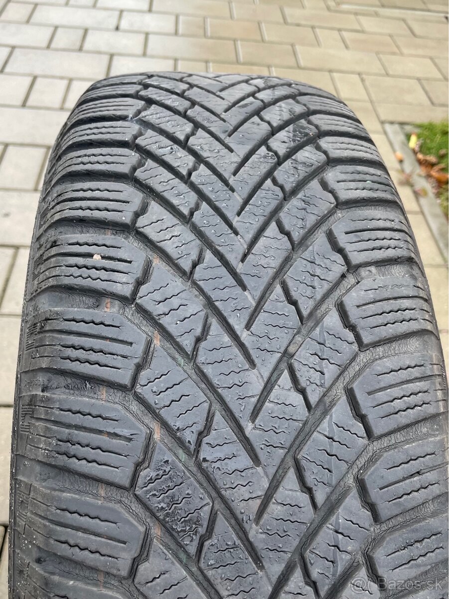 4 kusy - Plechové disky + zimmé pneumatiky - 2