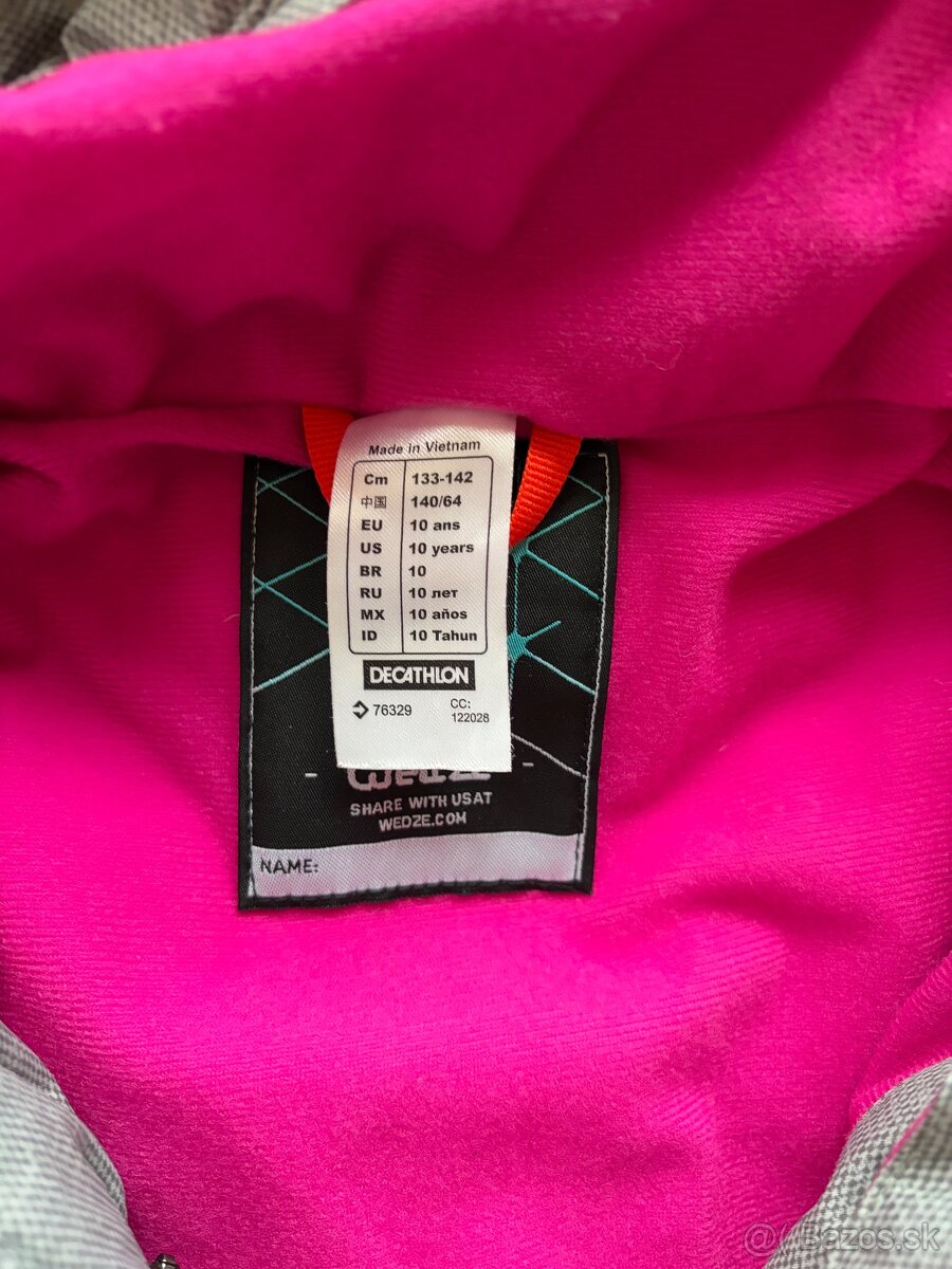 Detska lyziarska bunda - 2