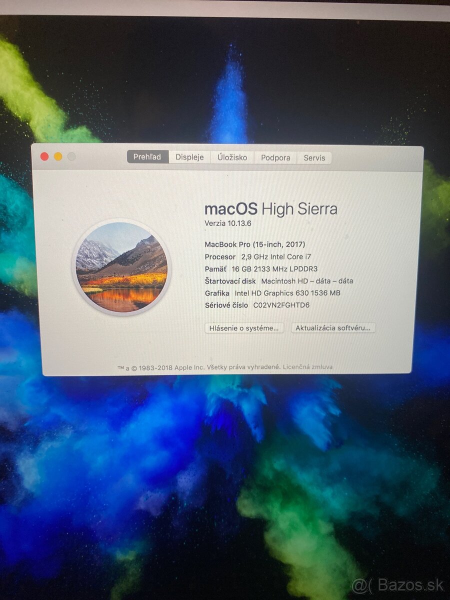 MacBook Pro 15” 2017 i7 16GB 500GB Touch Bar - 2