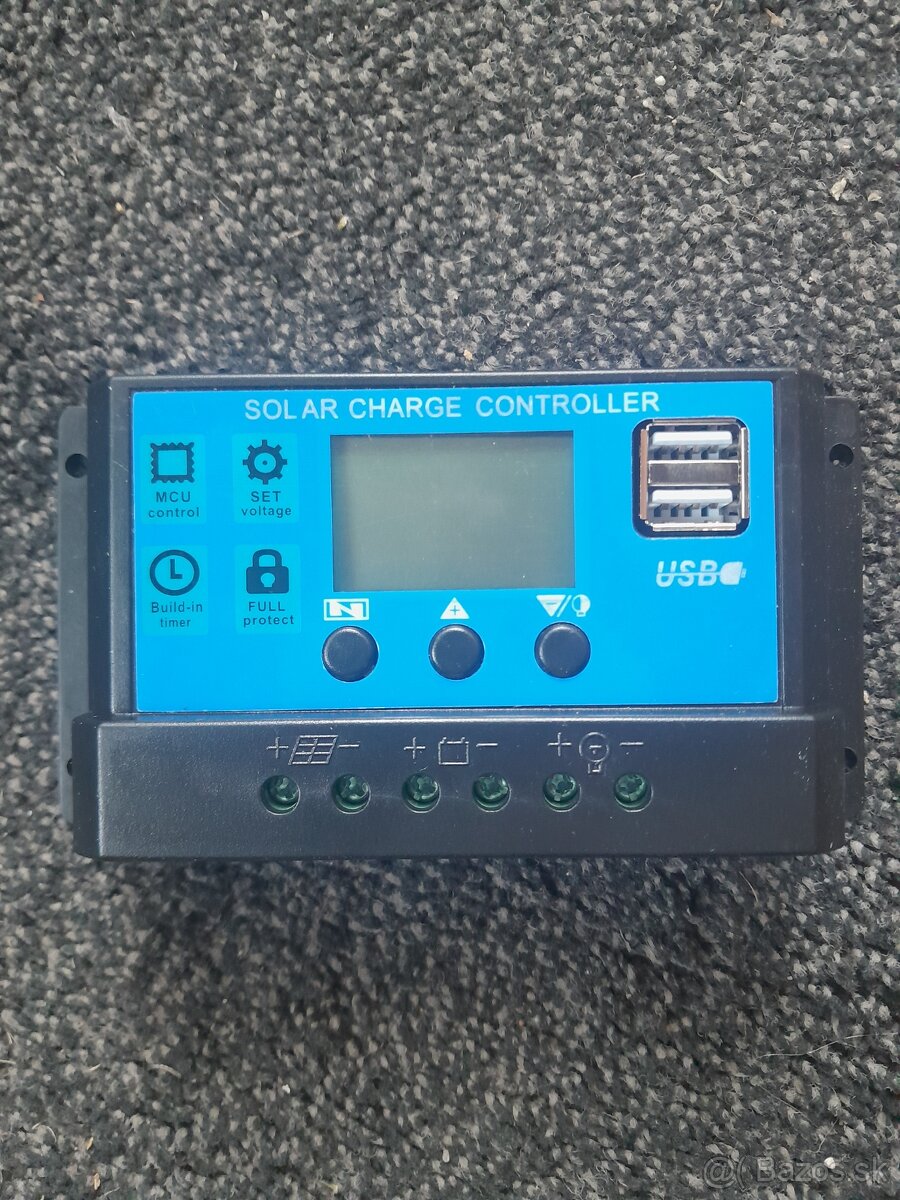 100w solar panel+ regulator 2x usb - 2