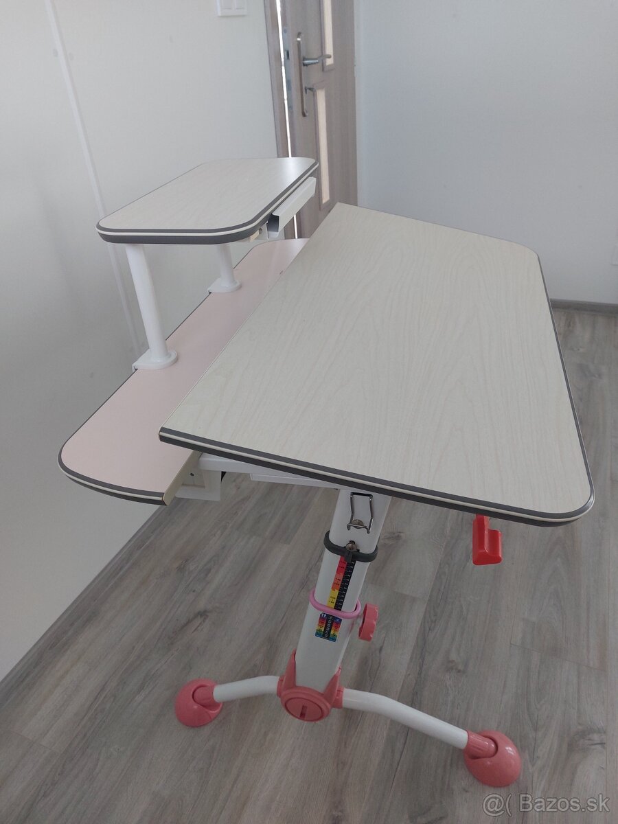 Detský rastúci stôl MAYER v bledej farbe - 2