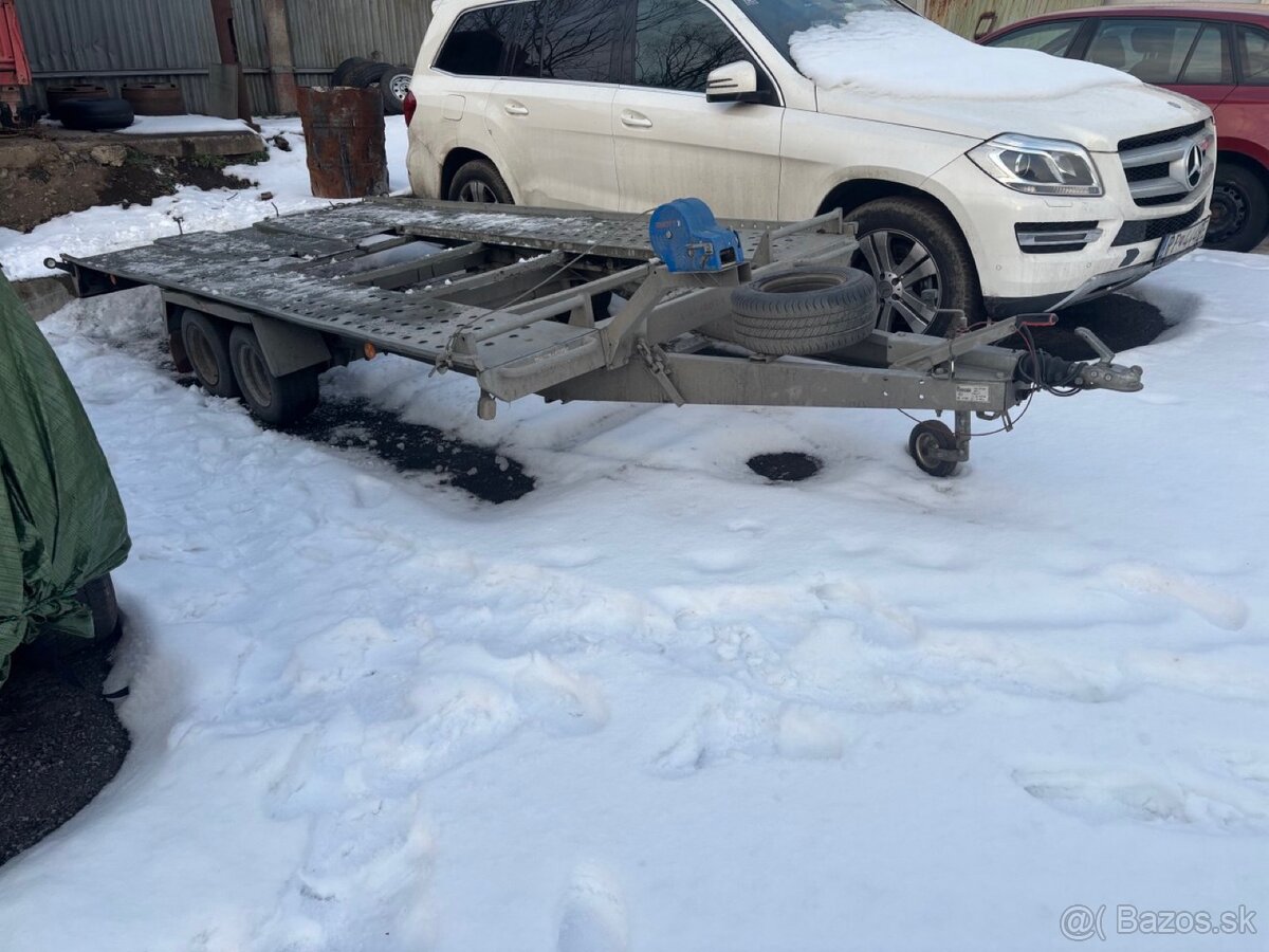 Prenajmem, požičiam prívesný vozík - autoprepravník - 2