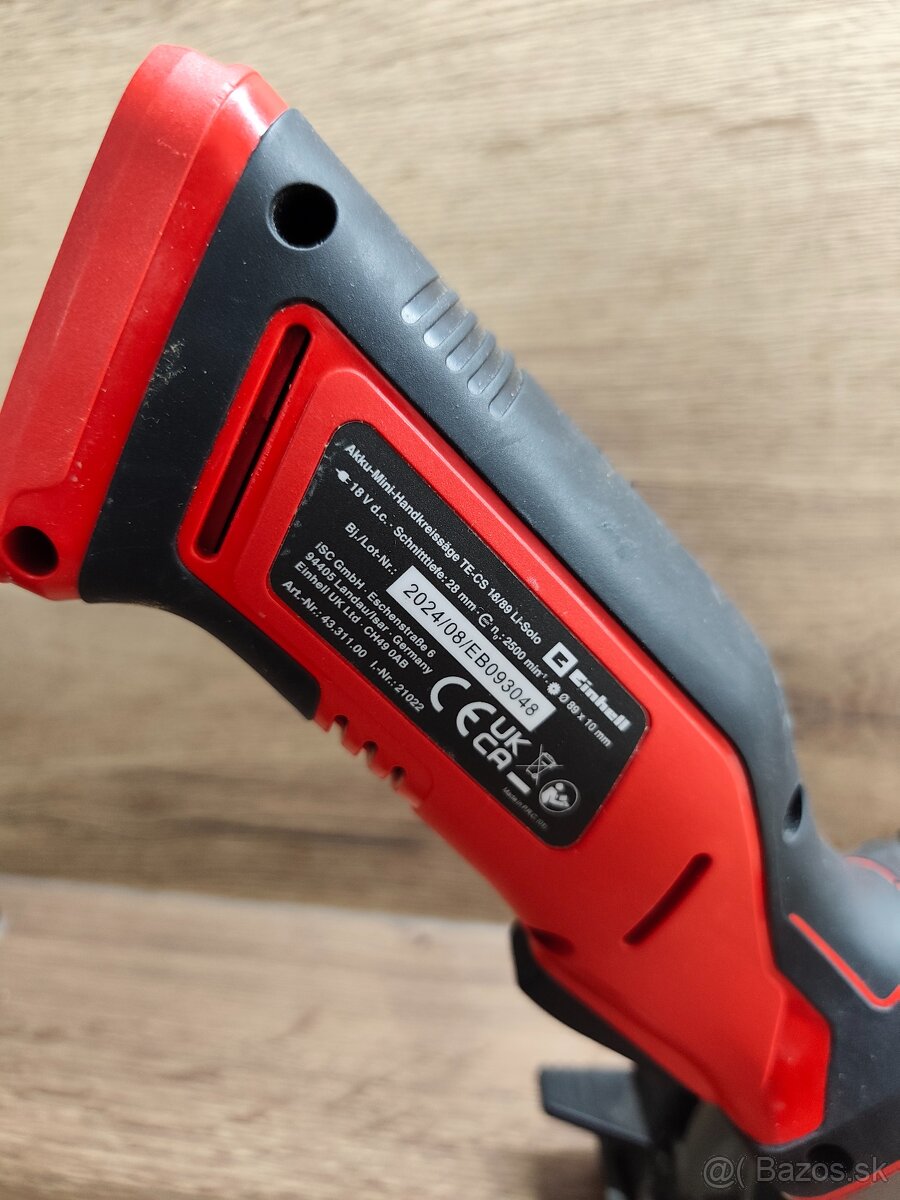 einhell te cs 18 89_li kotúčová píla - 2