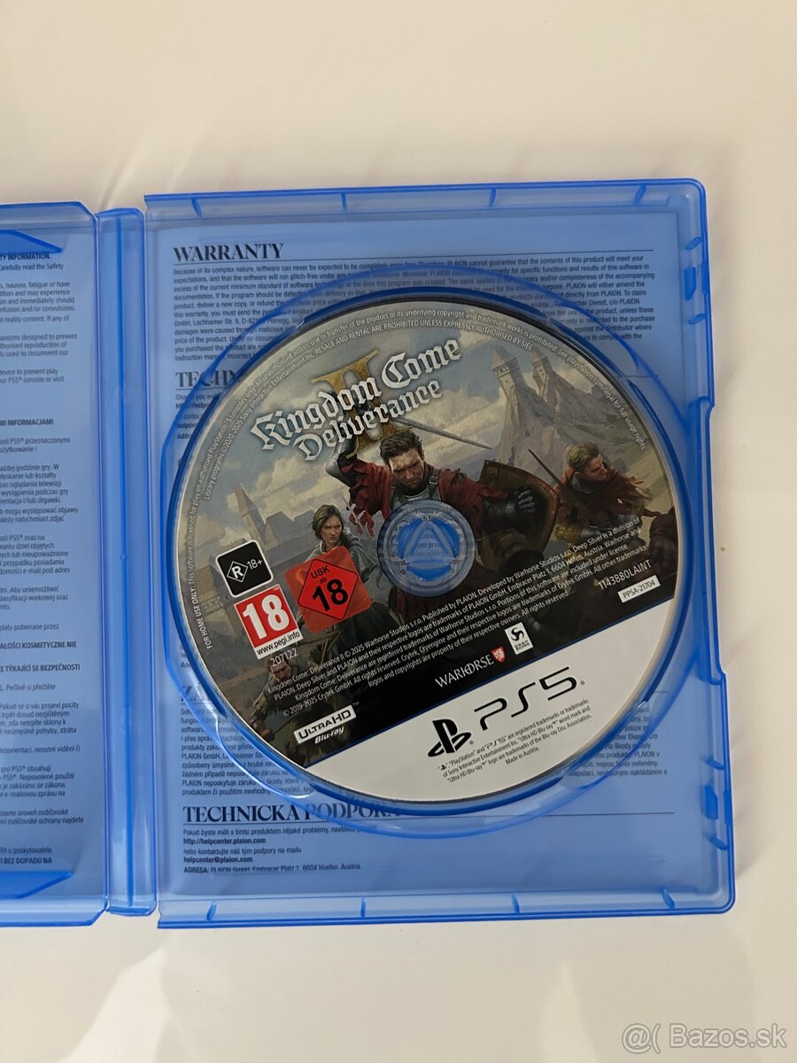 Kingdom Come Deliverence II - PS5 - 2
