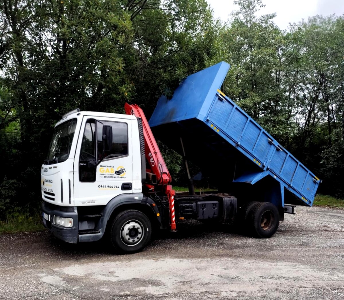 Predám Iveco nákladné auto a traktorbager Fiat Kobelco - 2