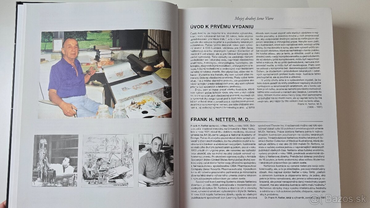 📘 Netterov anatomický atlas, 7. vydanie TOP stav - 2