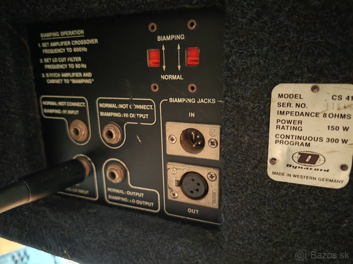 Dynacord cs41 , AudioPro 512 mix - 2