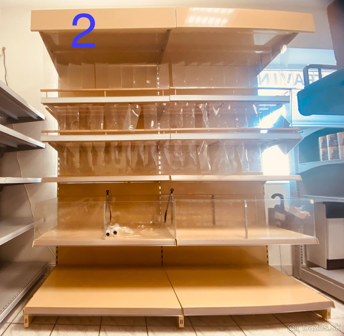 Obchodné regále kovové - 2