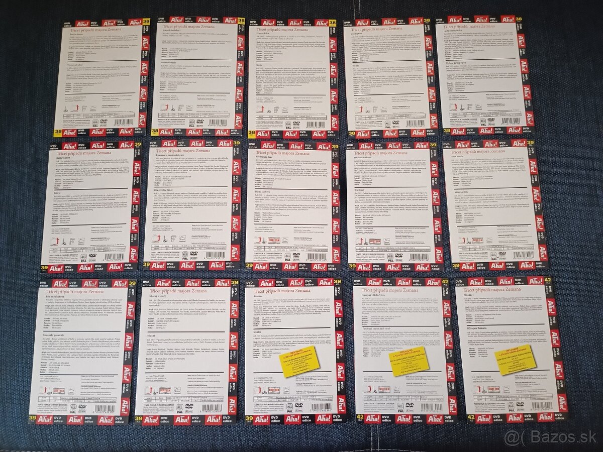 Kolekcia DVD - seriál Třicet případů majora Zemana - 2