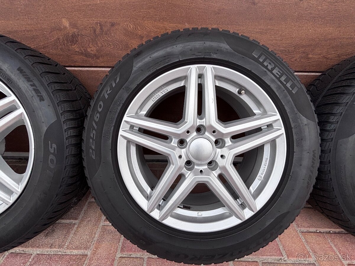 Zimná sada Al s pneu na Audi A6 225/60R17 - 2