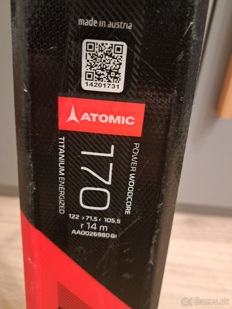 Lyže Atomic Redster Ti 170 cm - 2