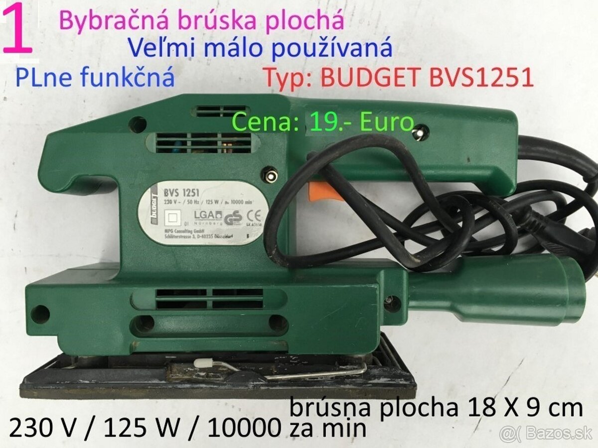 Ručné náradie do dielne - 2