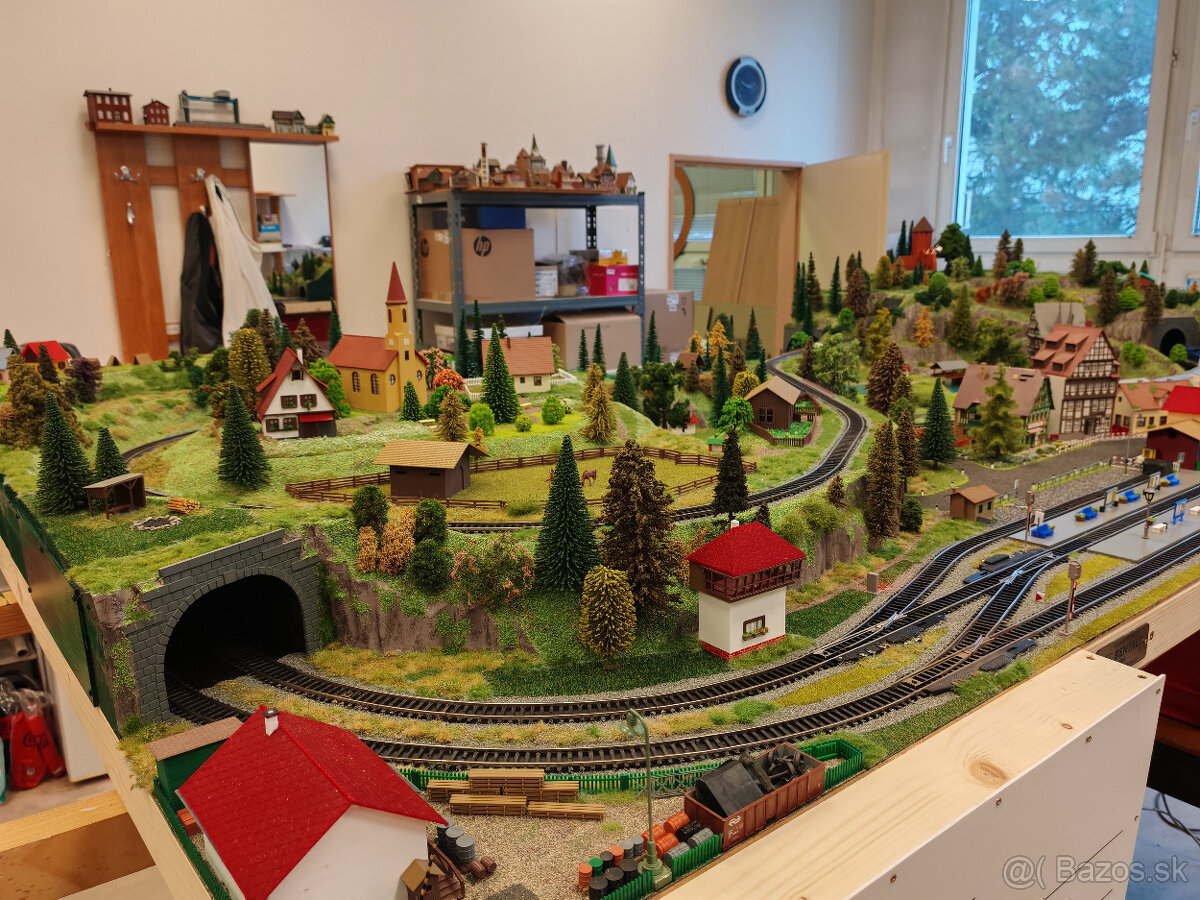 Kolejiště H0 250 x 140 cm - 2