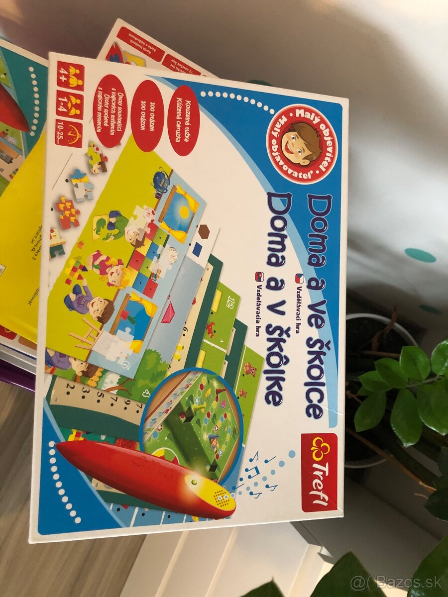 Edukačná hra-Doma a v škôlke - 2