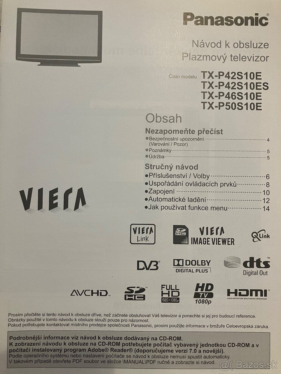 predam Televizor Panasonic TX-P42S10E - 2