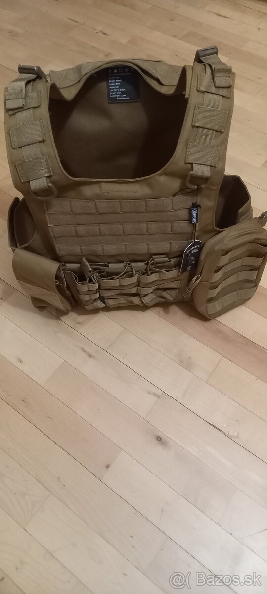Taktická vesta , nosič plátov - 2