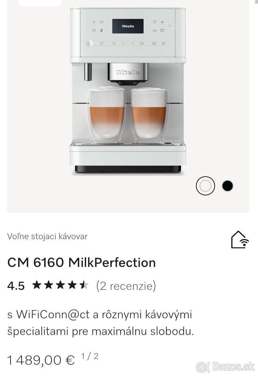 Kávovar Miele - 2
