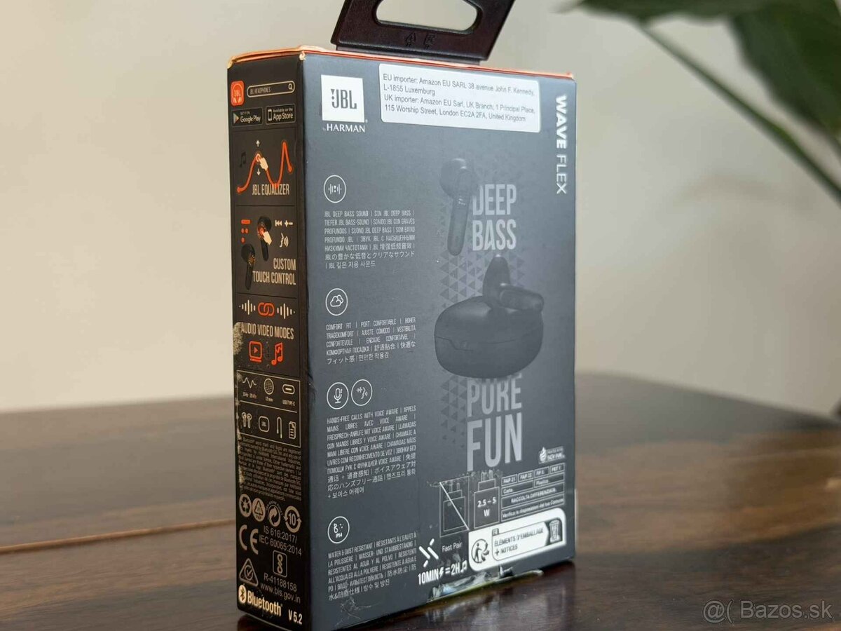 JBL Wave Flex black - nove bezdrotove sluchadla - 2