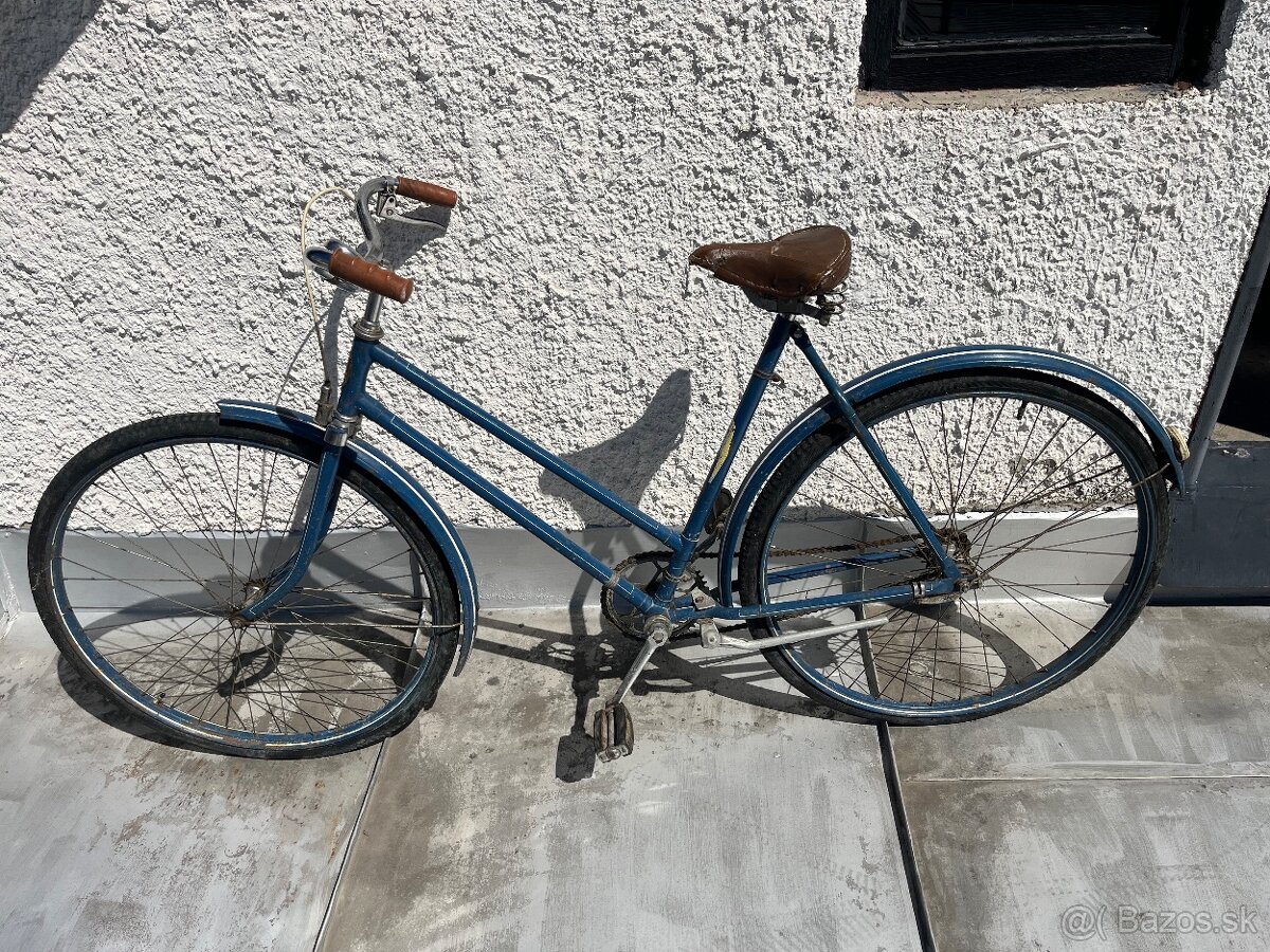 Retro bicykel v nálezovom stave - 2