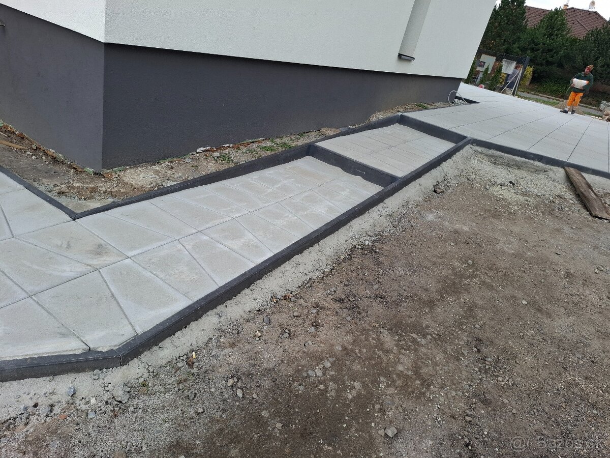 Zámkové dlažby, obrubníky, múry,ploty....a iné - 2