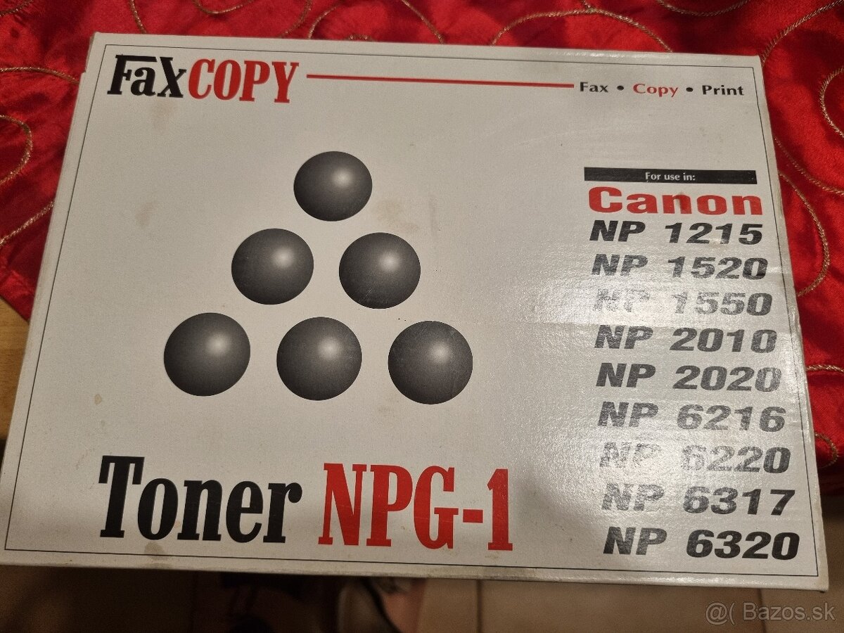 Faxcopy tonery NPG-1 - 2