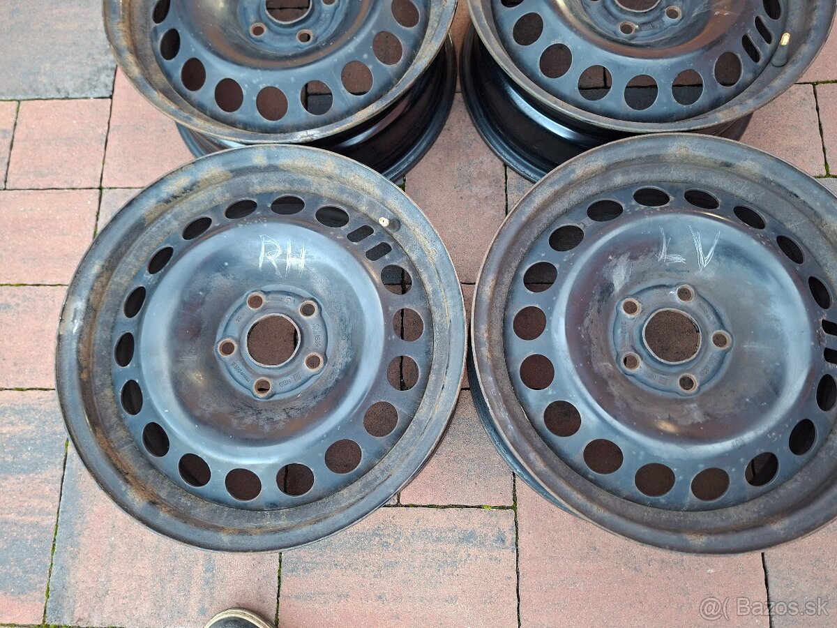 Plechové disky Opel/Chevrolet R16, 5x105 - 2