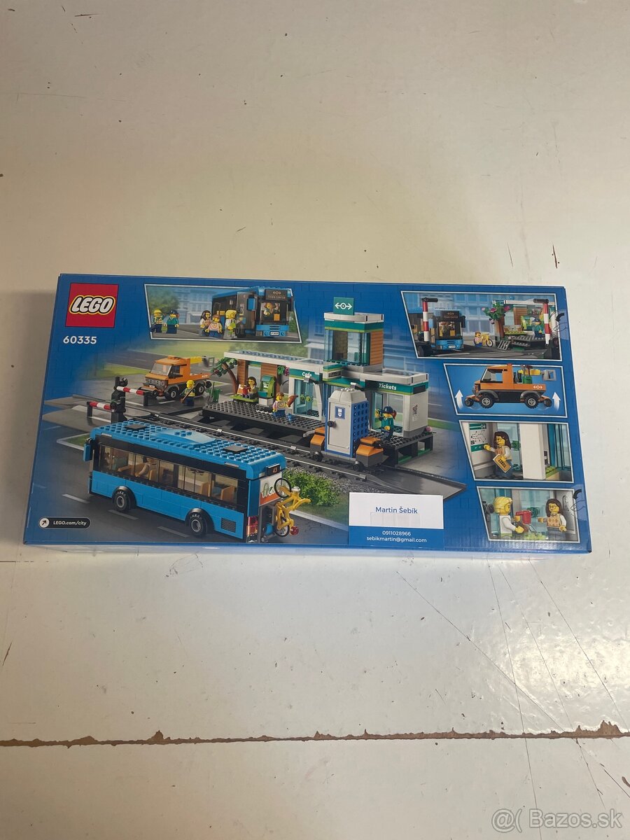 Predám nové neotvorené LEGO 60335 Vlaková stanica - 2