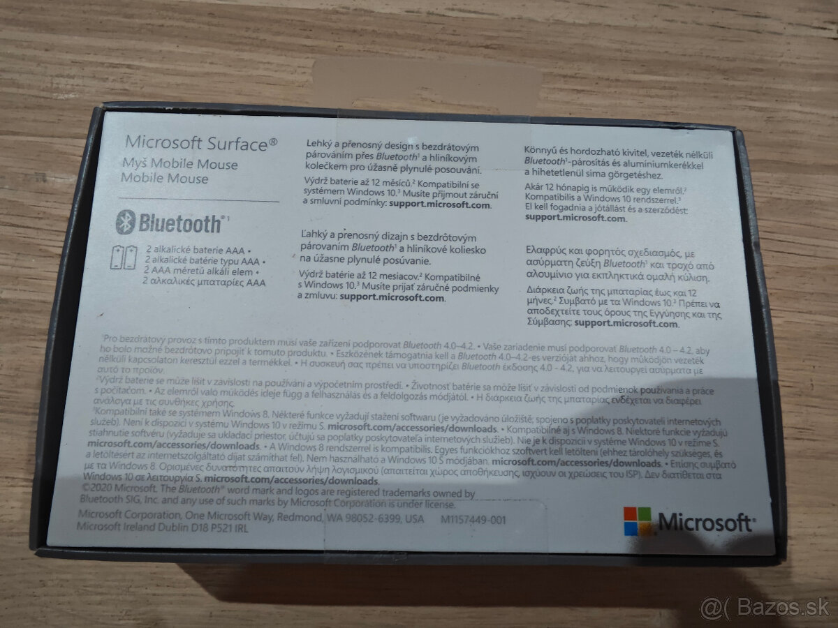 Bezdrôtová myš Microsoft Surface Mobile Mouse Bluetooth - 2