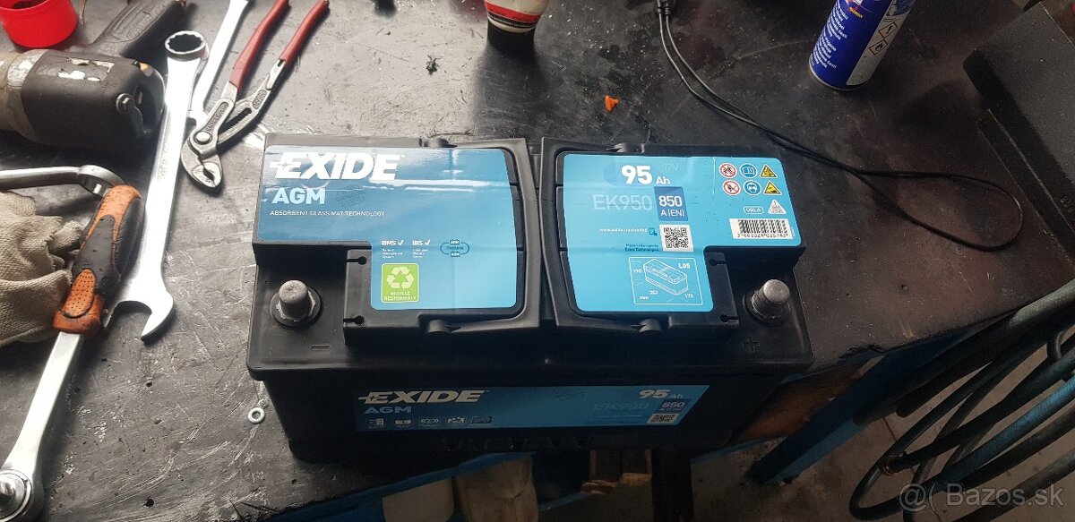 Varta 95ah AGM 850a 11/24 - 2