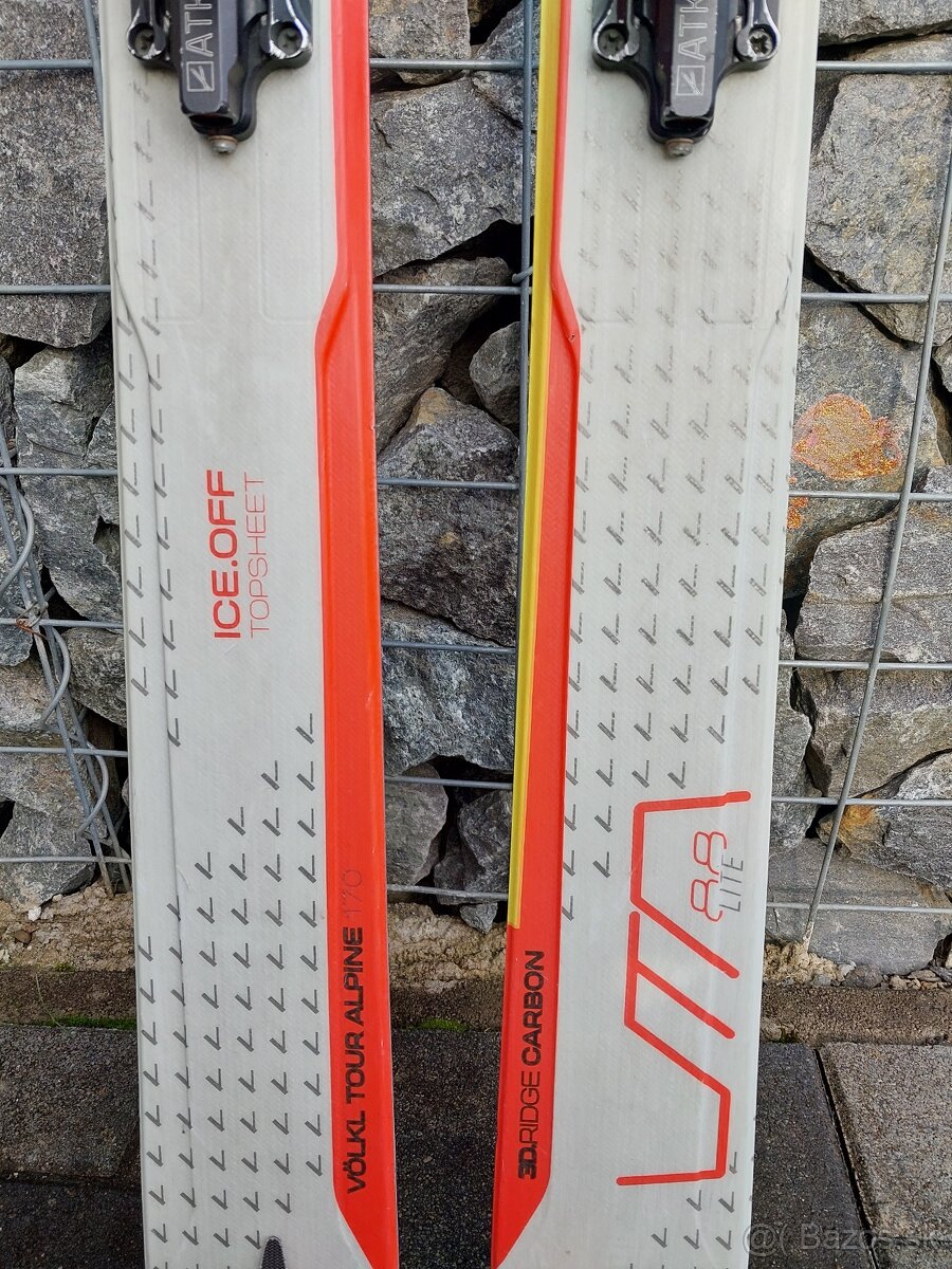 Lyže na skialp Volkl s pásmi - 2