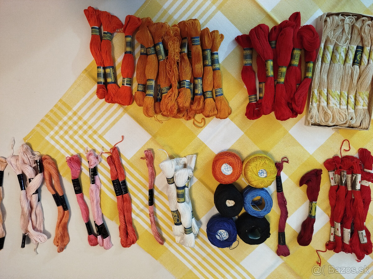 Bavlnky na vyšívanie 4 - 2