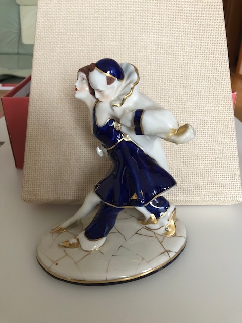 Porcelánová figurálna soška - Tanečníci - 2