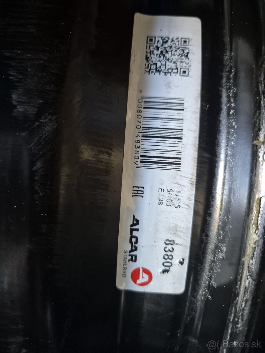 Disky škoda 15" skoda, vw, seat - 2