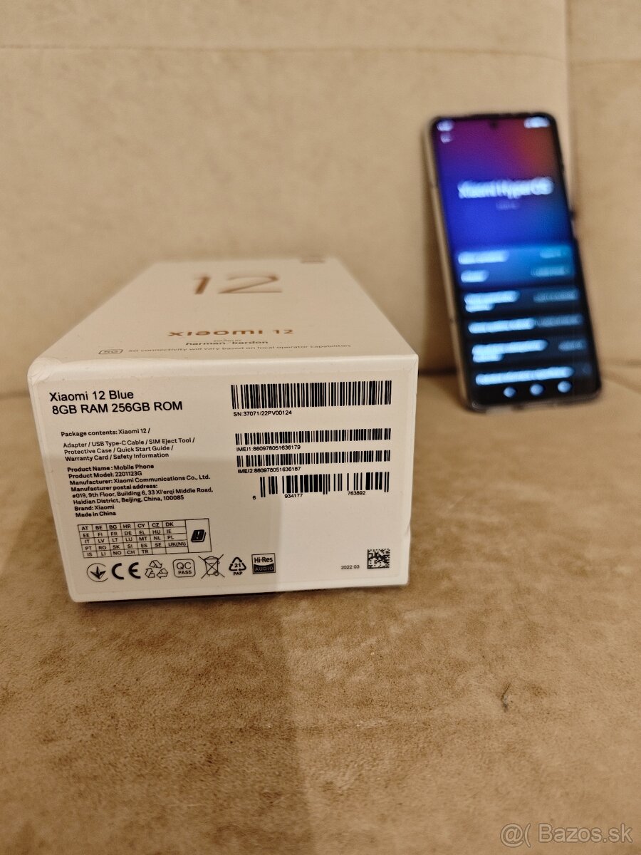 Xiaomi 12 8/256 - 2