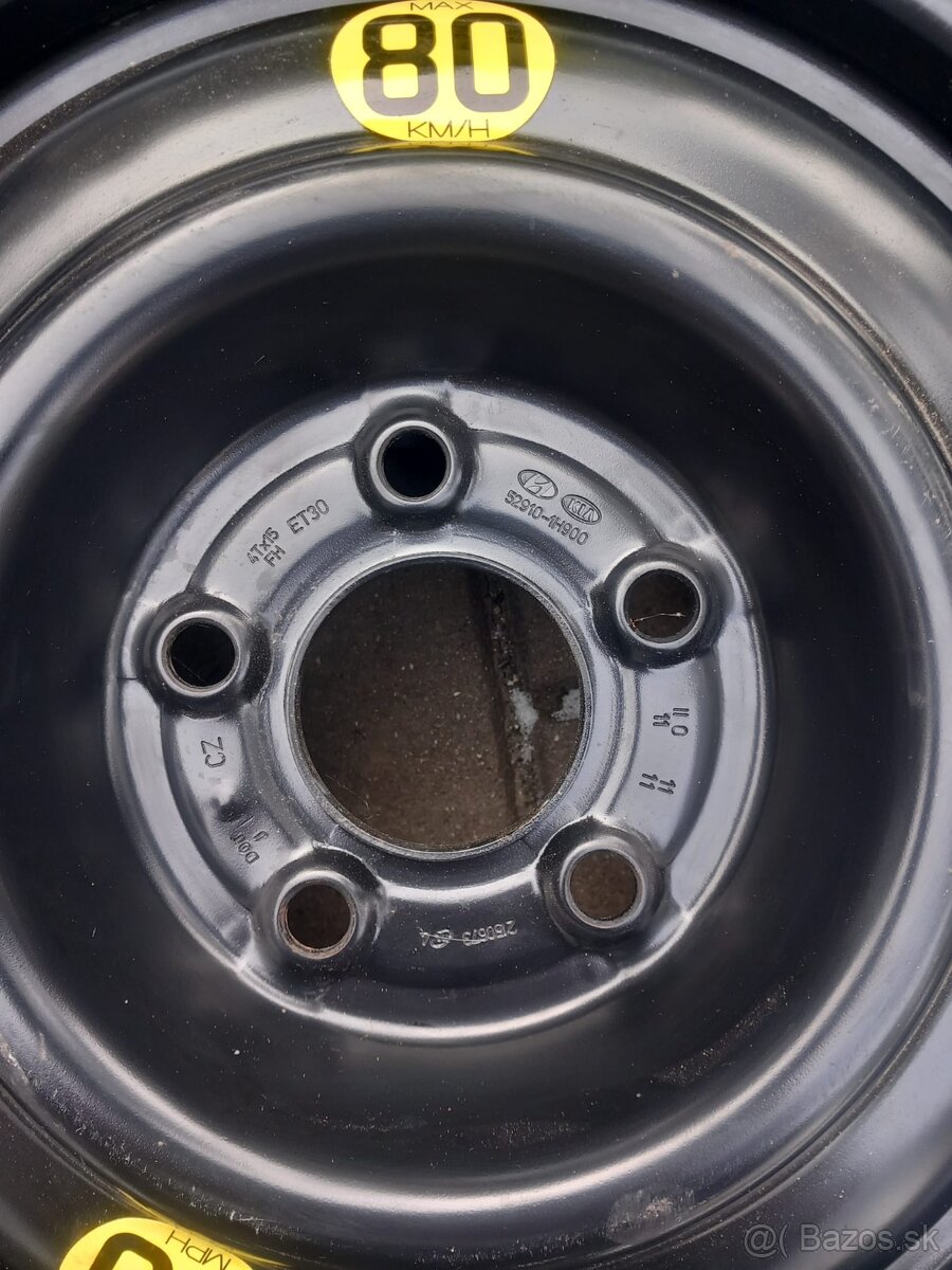 Dojazdová rezerva Kia, Hyundai - 2