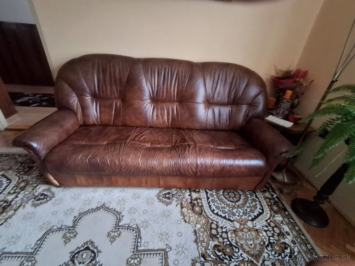 Predám koženú sedačku, gauč - 2
