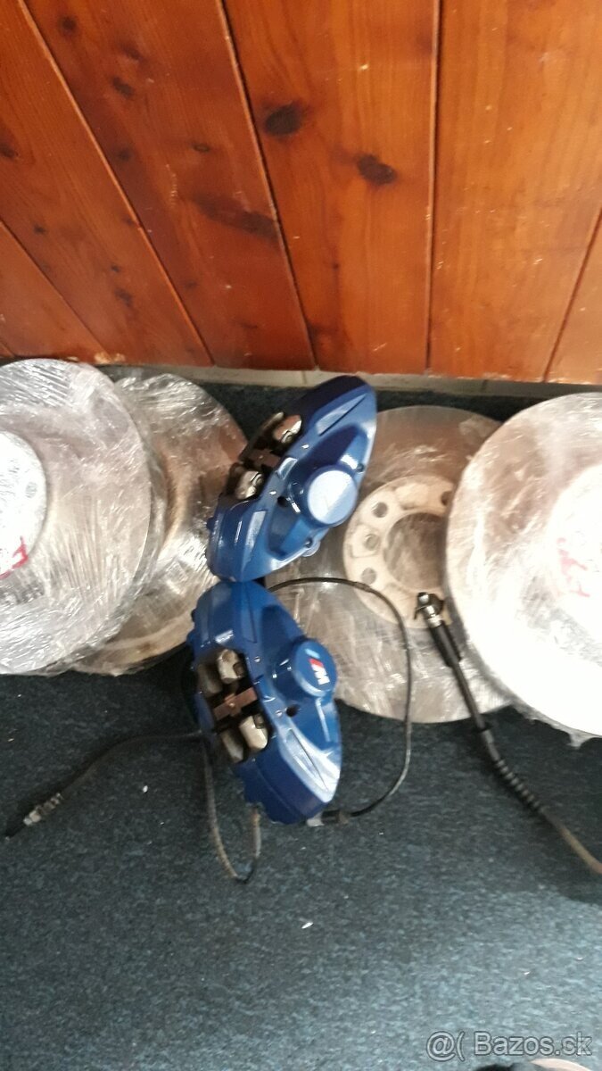 BMW original TŘMENY brzdice Brembo kotouče sada - 2