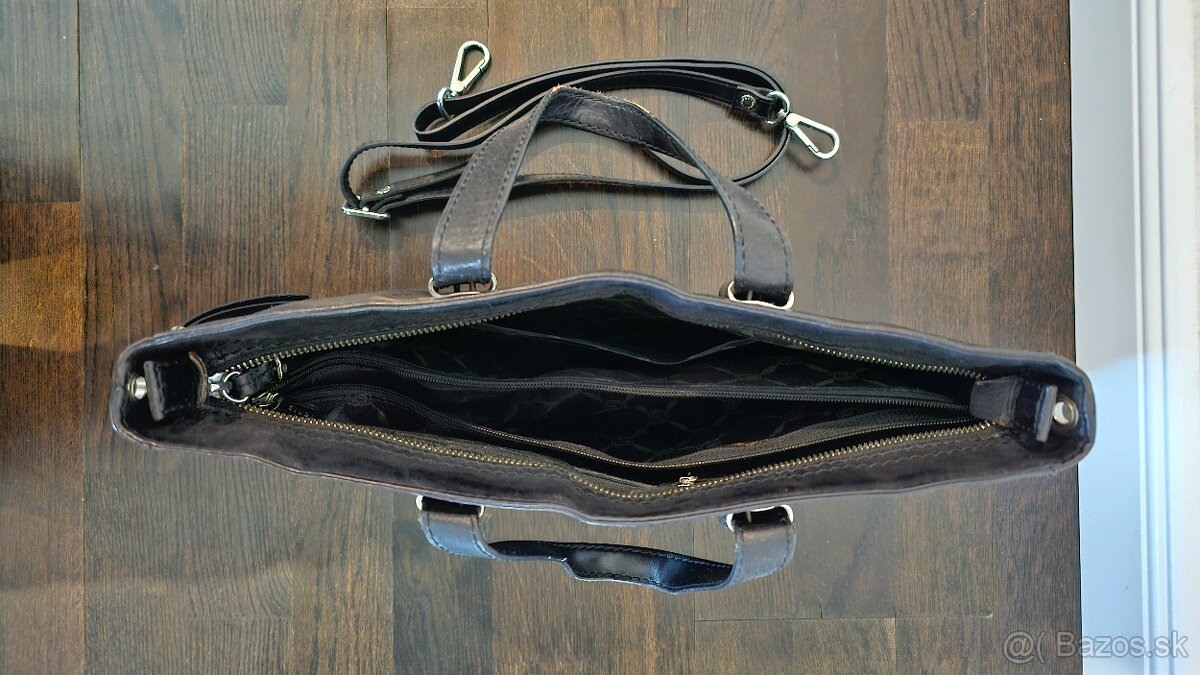 Kožená taška na notebook GIUDI - 2